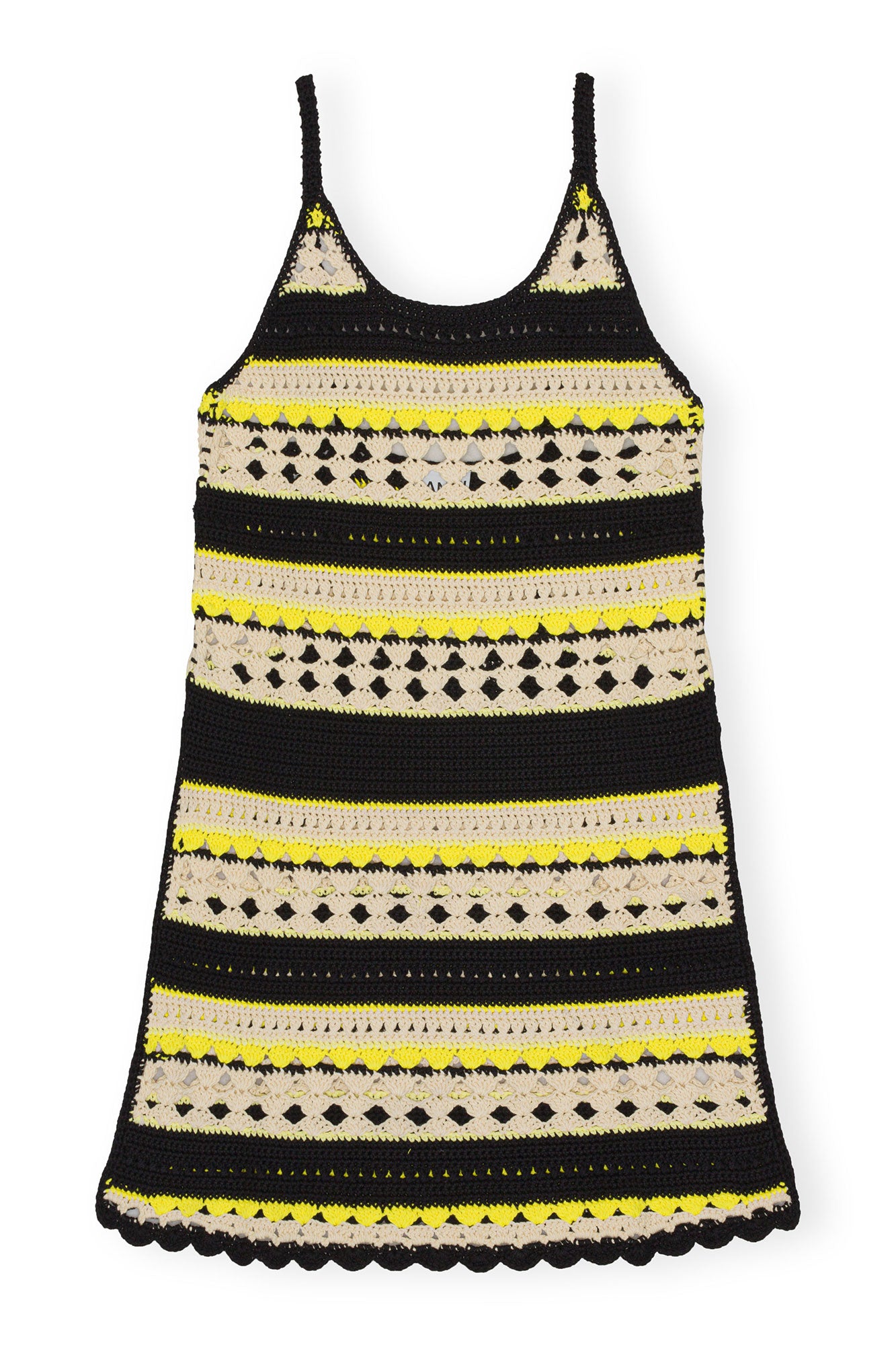 Crochet Slip Dress | Golden Kiwi