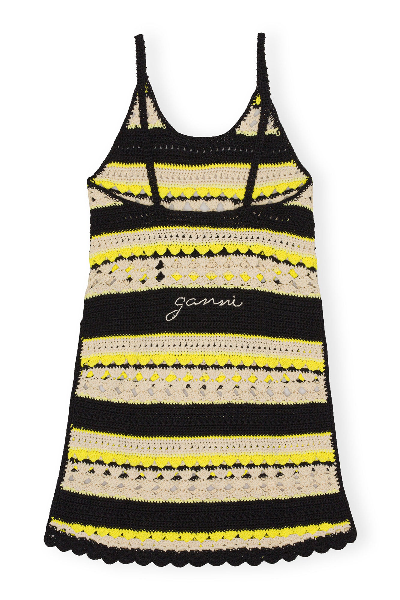 Crochet Slip Dress | Golden Kiwi