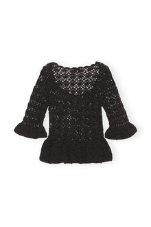 Crochet Top | Black