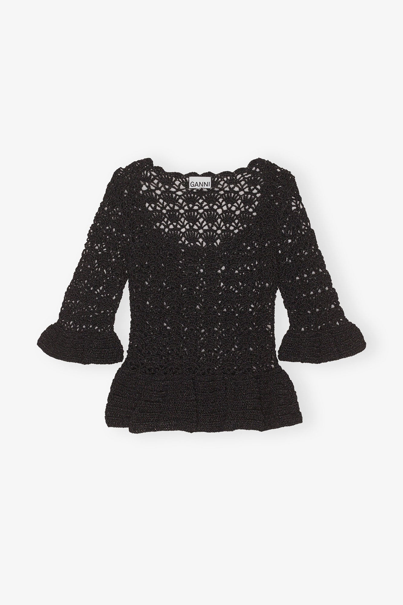 Crochet Top | Black