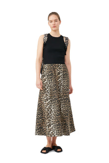 Melange Sleeveless Top | Black