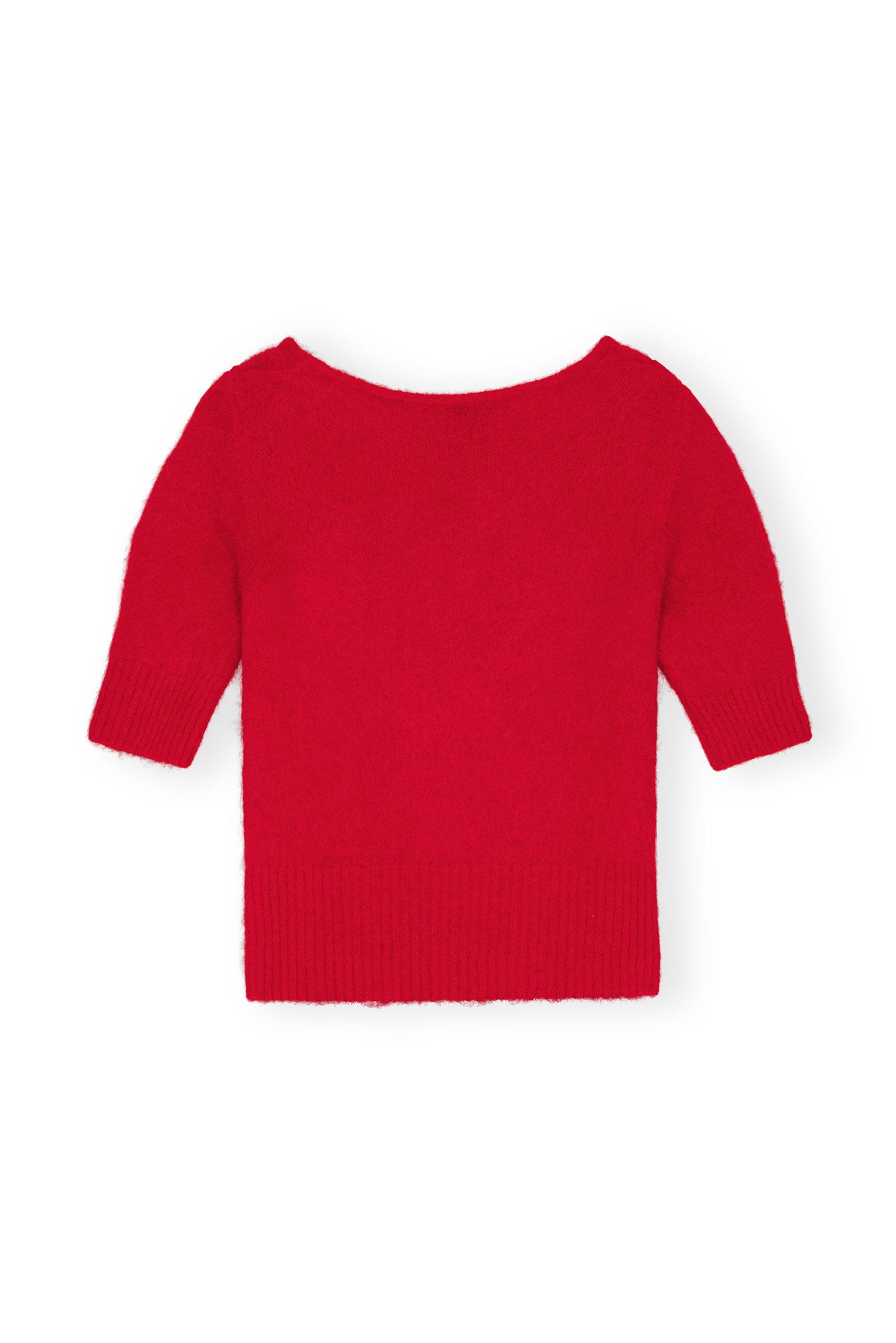 Brushed Alpaca Top | Racing Red