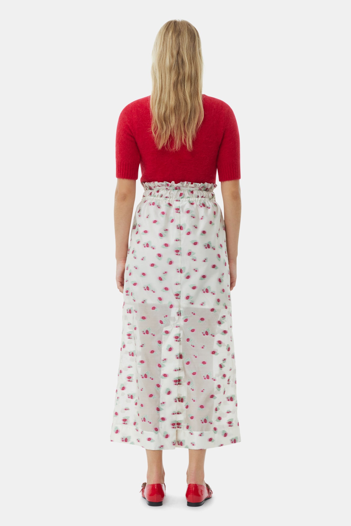 Brushed Alpaca Top | Racing Red