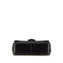 Chanel | Pre-Owned Small Square Quilted Lambskin Flap - II | Black