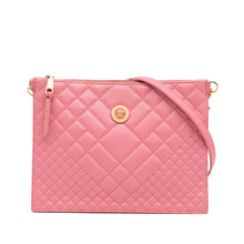 Versace | Pre-Owned Quilted Medusa Crossbody | Pink