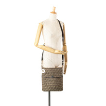 Fendi | Pre-Owned Zucchino Canvas Crossbody | Brown/Light Brown