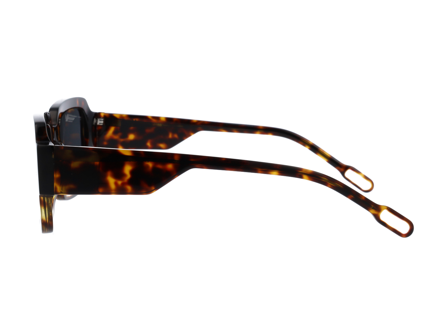 Unisex | Borderino Square Sunglasses | Blue Lens | Blue/Crystal