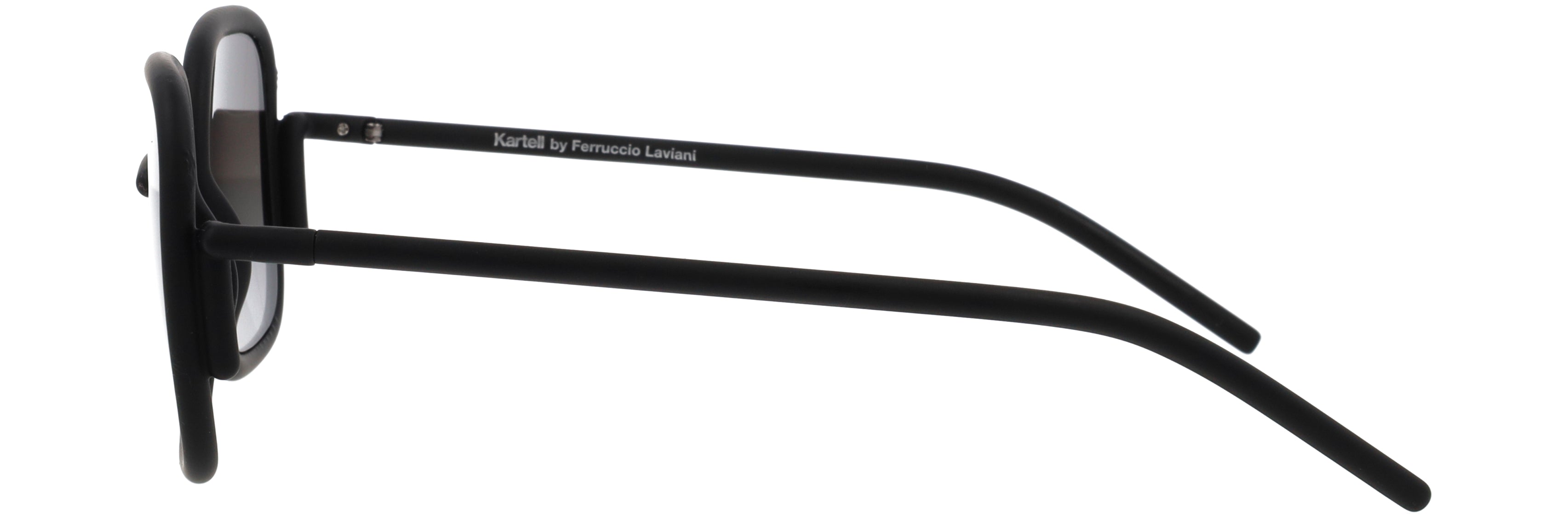 Unisex | Segmenti Square Sunglasses | Black Lens | Black