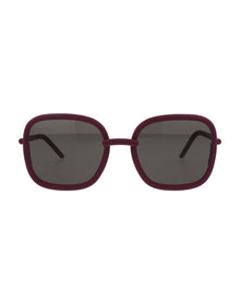 Unisex | Segmenti Square Sunglasses | Violet Lens | Violet