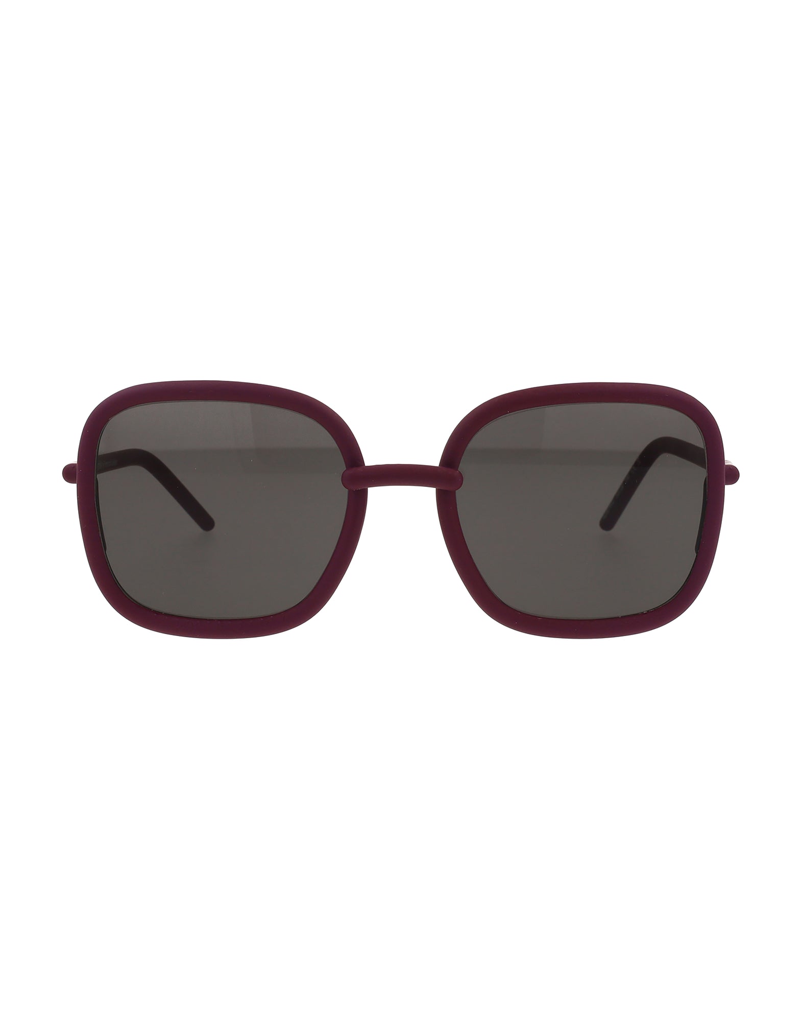 Unisex | Segmenti Square Sunglasses | Violet Lens | Violet