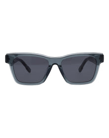 Womens | Lamina Square Sunglasses | Grey Lens | Dark Grey
