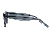 Womens | Lamina Square Sunglasses | Grey Lens | Dark Grey