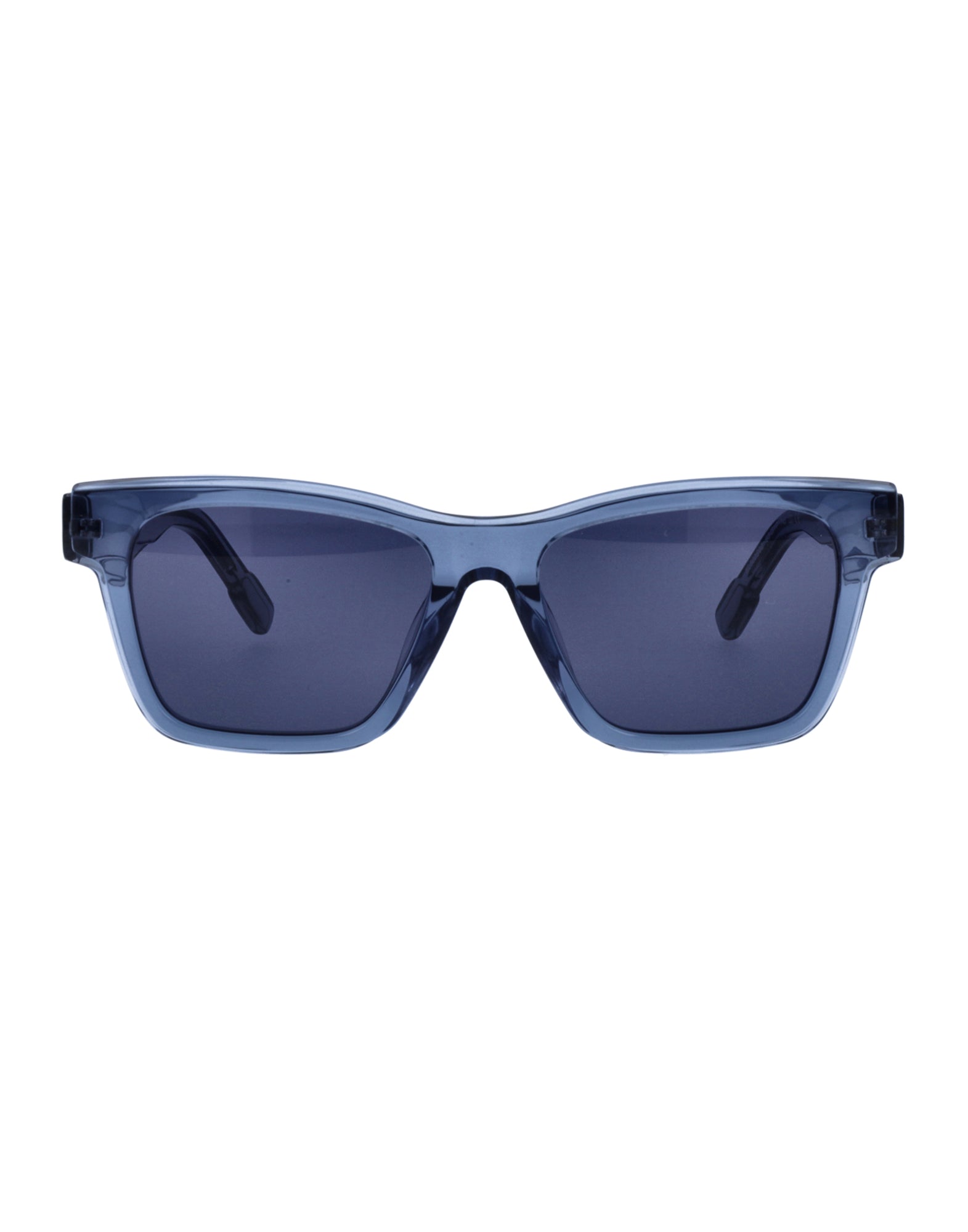 Womens | Lamina Square Sunglasses | Blue Lens | Dark Blue