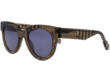 Unisex | Squame Round Sunglasses | Brown Lens | Brown
