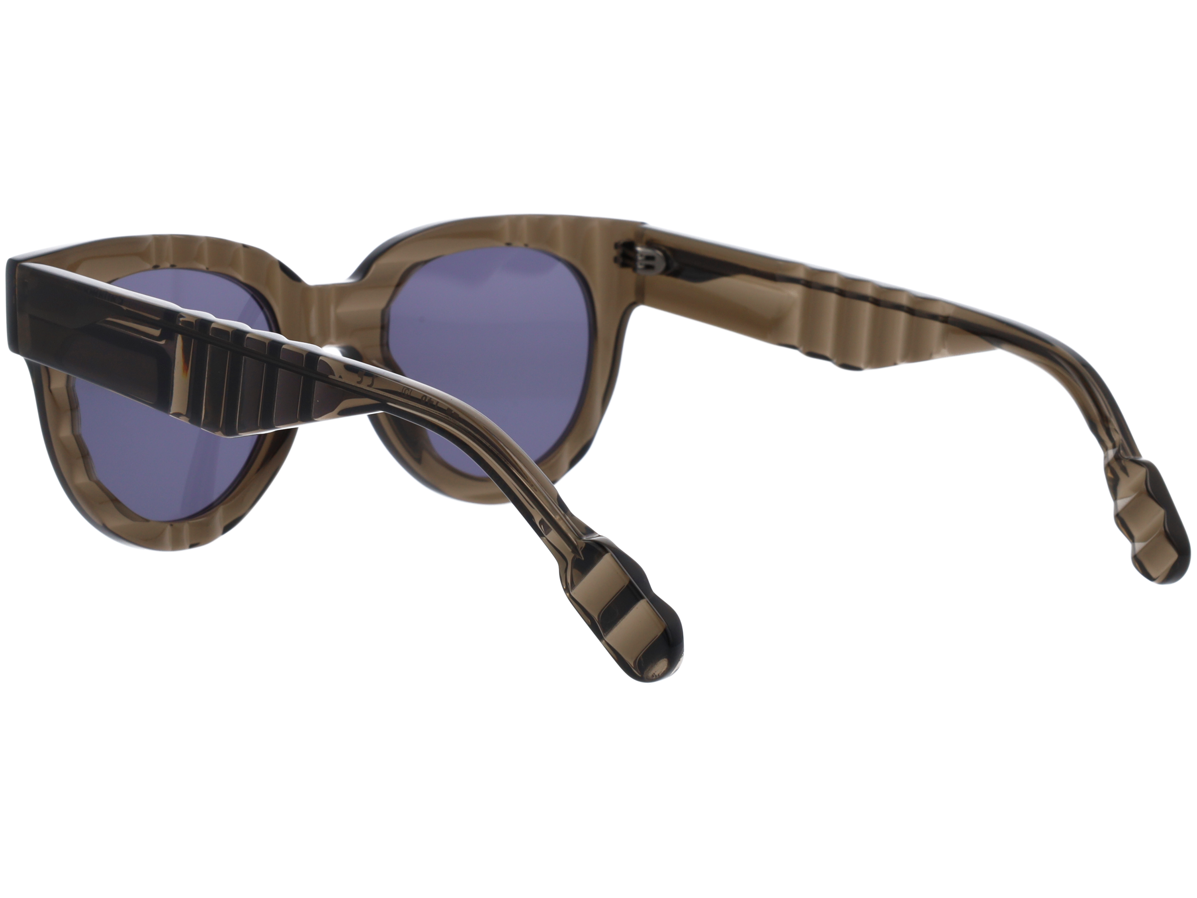 Unisex | Squame Round Sunglasses | Brown Lens | Brown