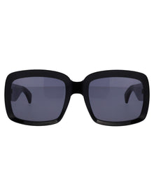 Unisex | TV K Square Sunglasses By Fabio Novembre | Black Lens | Black