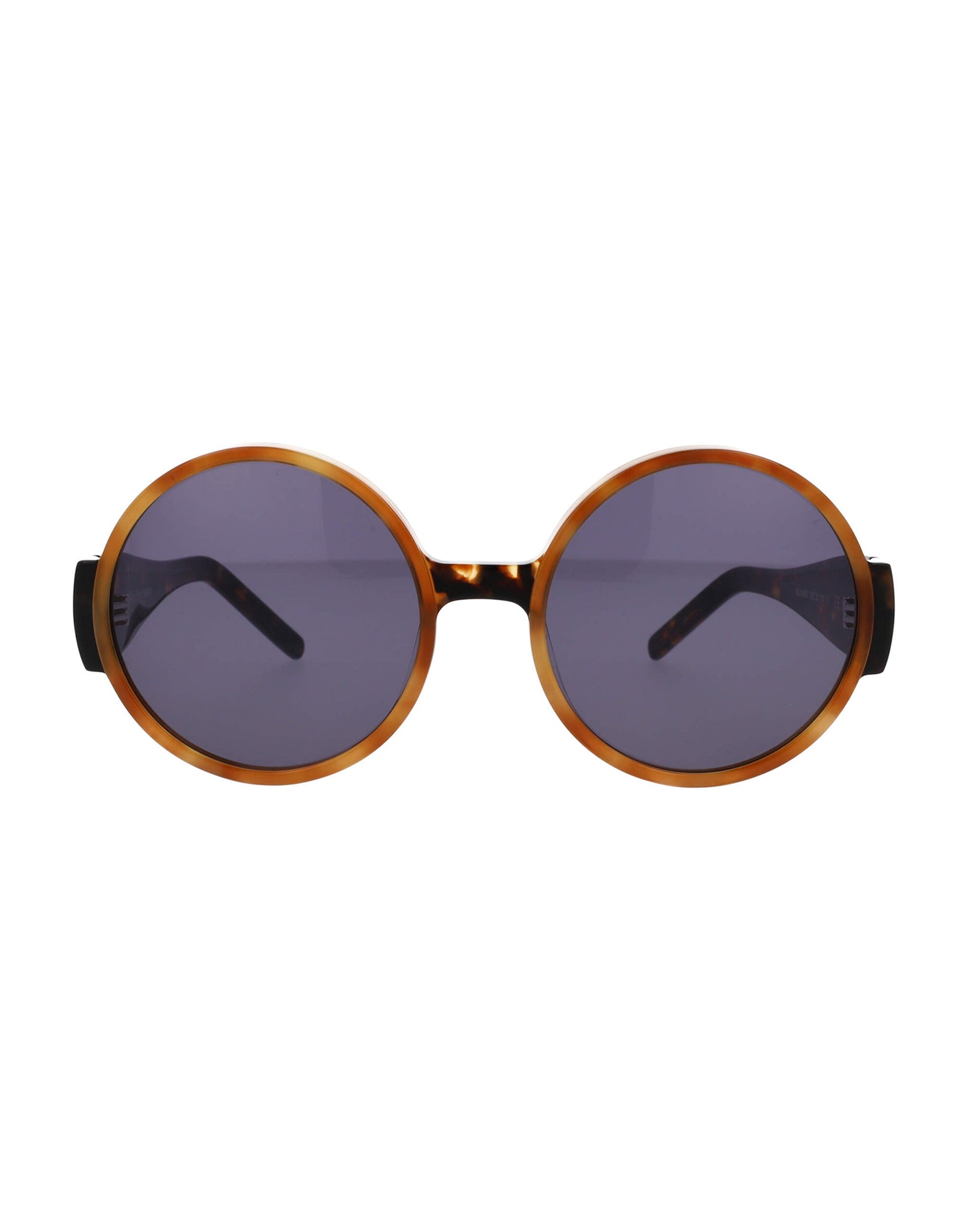 Unisex | Eyeliner Round Sunglasses By Piero Lissoni | Grey Lens | Grey