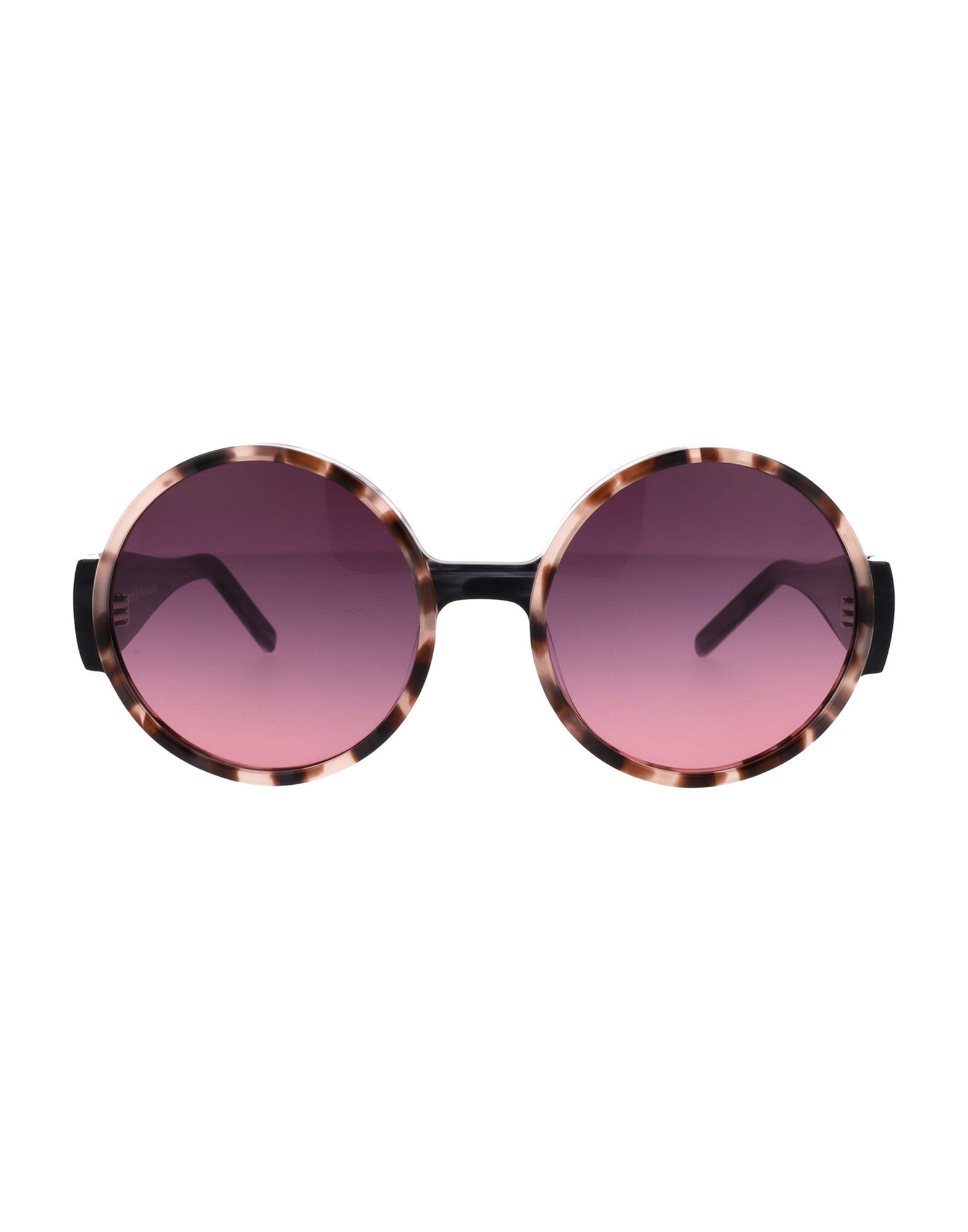 Unisex | Eyeliner Round Sunglasses By Piero Lissoni | Brown Lens | Brown