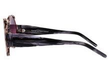 Unisex | Eyeliner Round Sunglasses By Piero Lissoni | Brown Lens | Brown