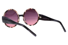 Unisex | Eyeliner Round Sunglasses By Piero Lissoni | Brown Lens | Brown