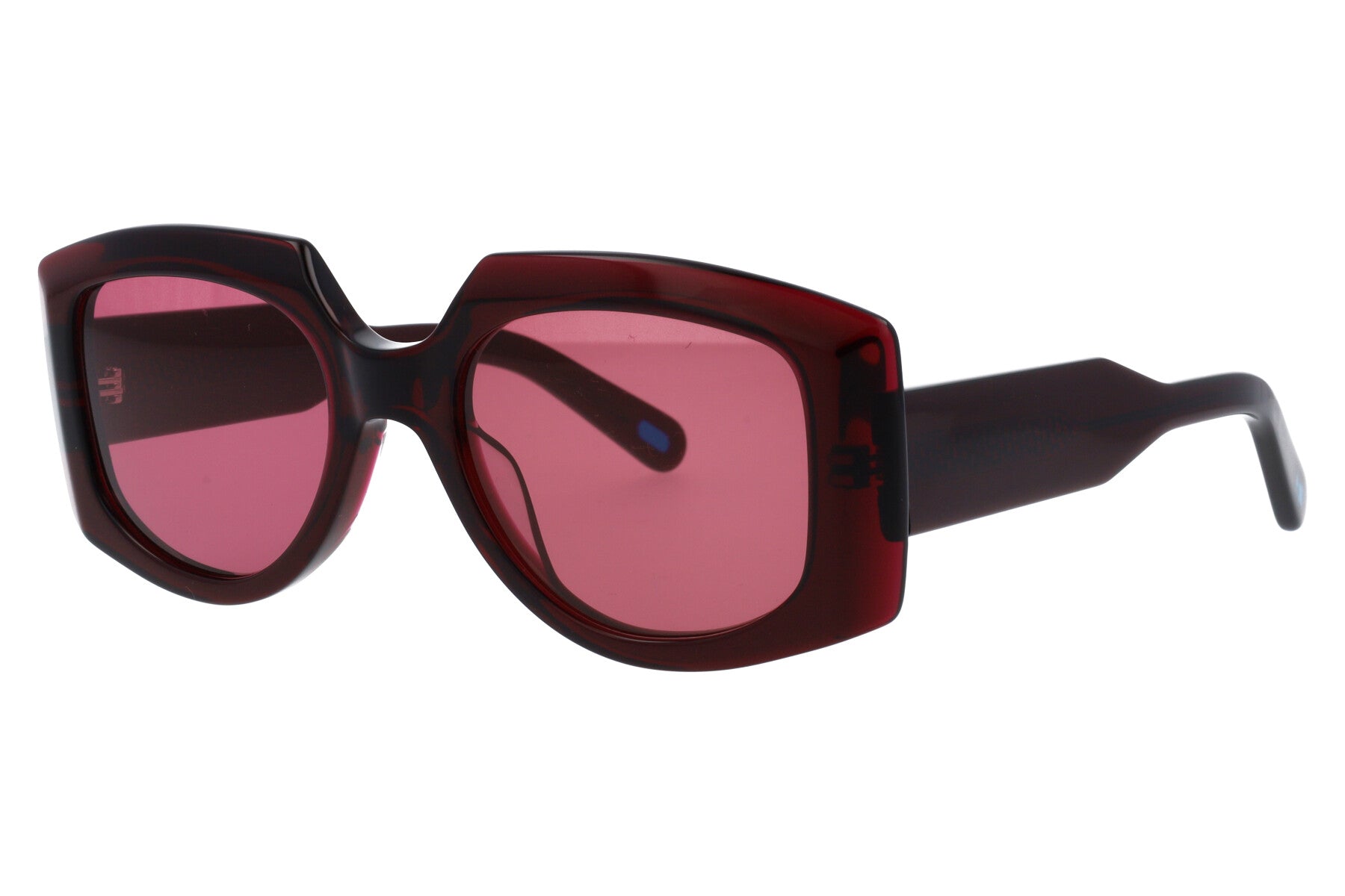 Womens | Robusta Round Sunglasses | Bordeaux Lens | Bordeaux