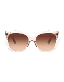 Womens | Lamina Square Sunglasses | Pink Lens | Pink