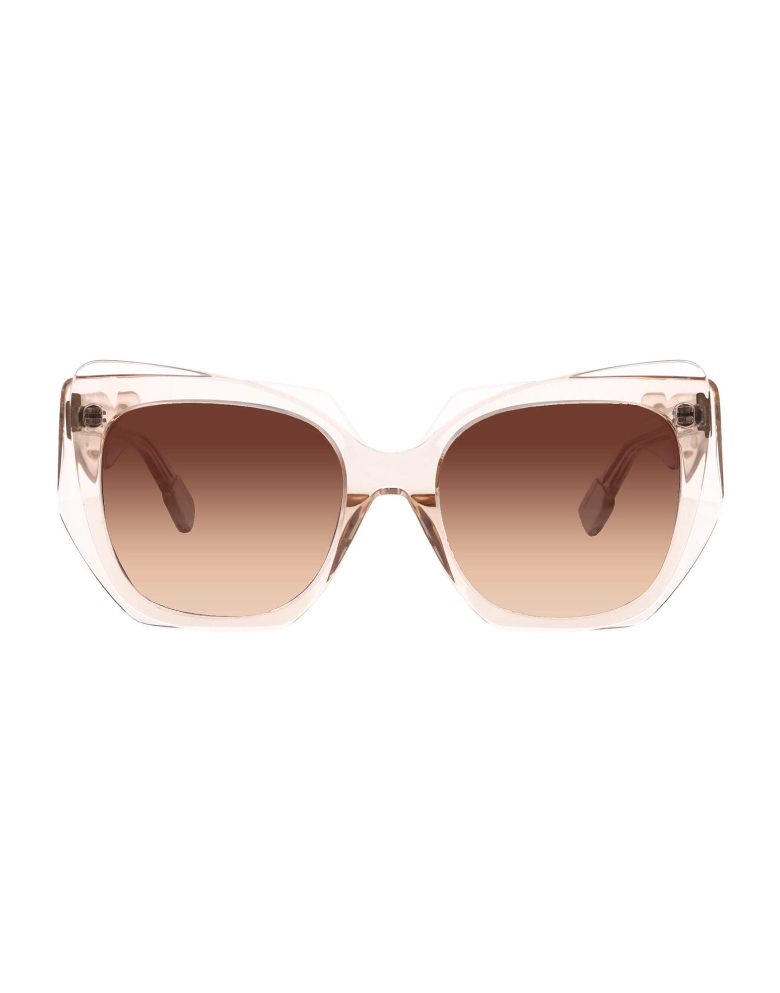 Womens | Lamina Square Sunglasses | Pink Lens | Pink