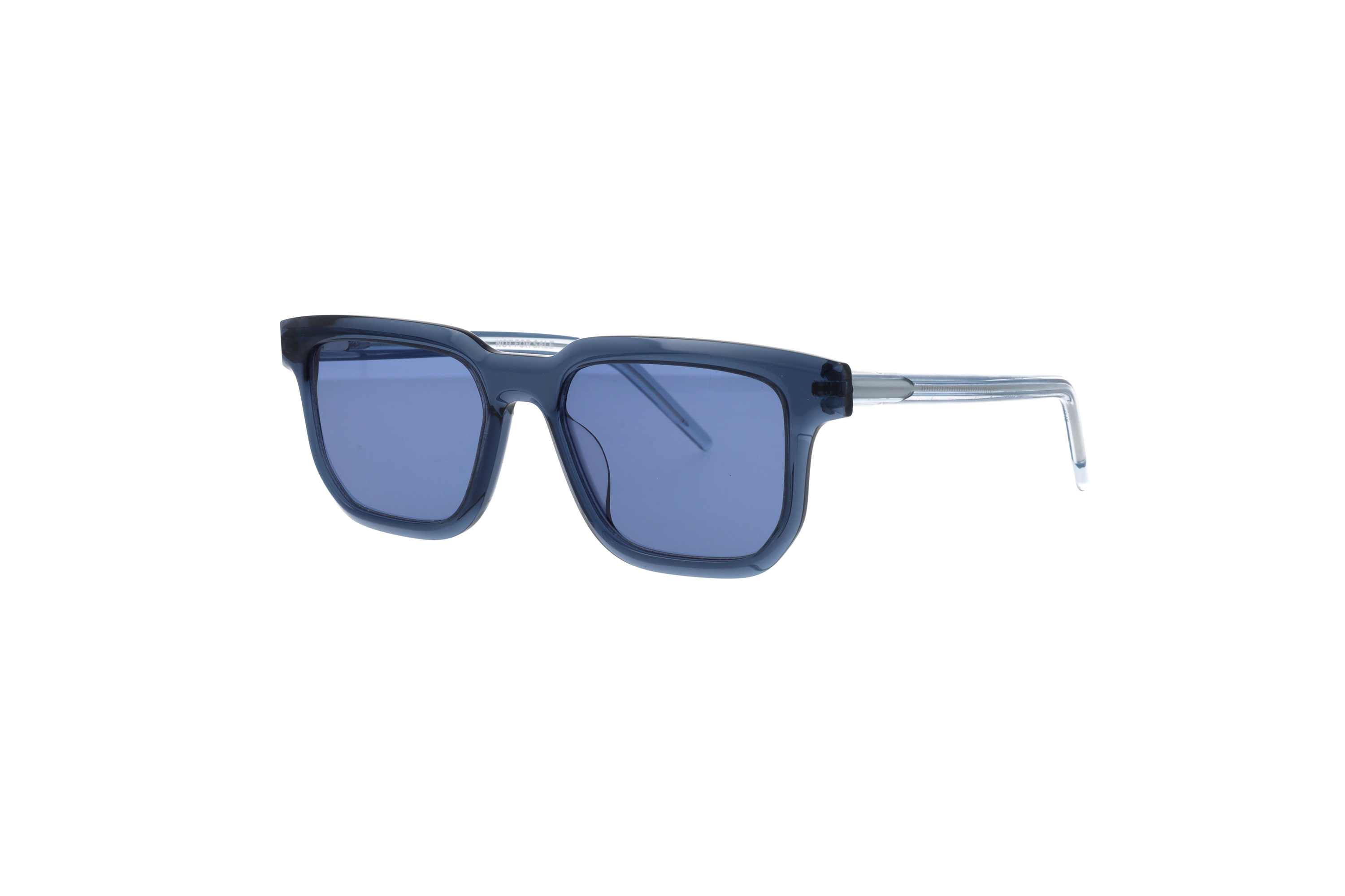 Unisex | Sir Eye Rectangle Sunglasses | Blue Lens | Blue