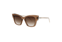 Unisex | Lady Eye Rectangle Sunglasses | Brown Lens | Brown