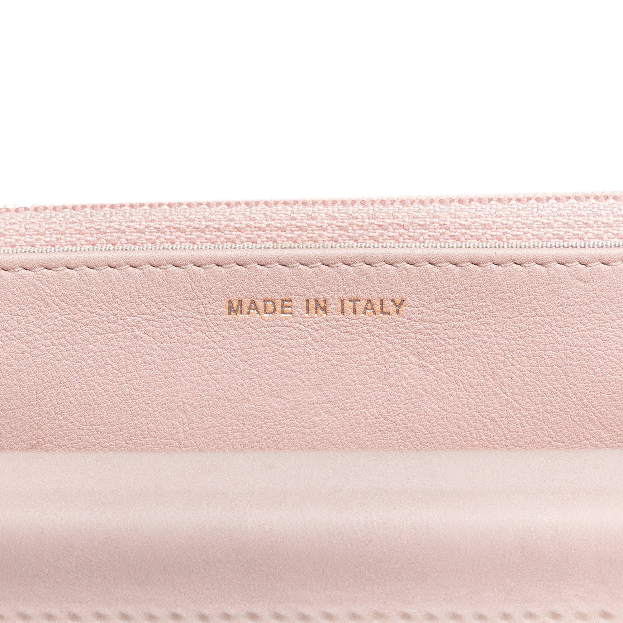 Chanel | Pre-Owned Canvas Deauville Wallet On Chain | Pink/Light Pink