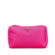Prada | Pre-Owned Tessuto Pouch | Pink