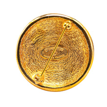 Chanel | Pre-Owned Gold Plated CC Brooch | Gold