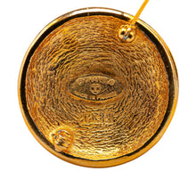 Chanel | Pre-Owned Gold Plated CC Brooch | Gold