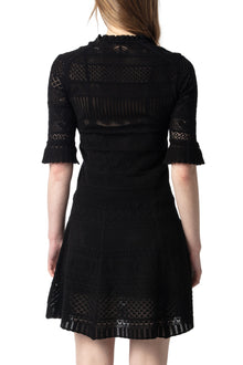 Memphisa CO Pointelle Dress | Black