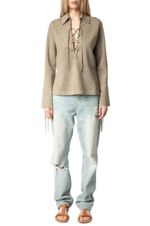 Listy VI Sweater | Gold