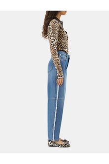 Knitted Polo Shirt | Leopard