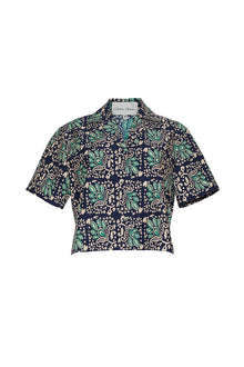 Kohut Top | Le Stampe Eve Blue
