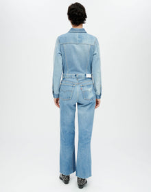 Womens | Wide Leg Jumpsuit | Indigo