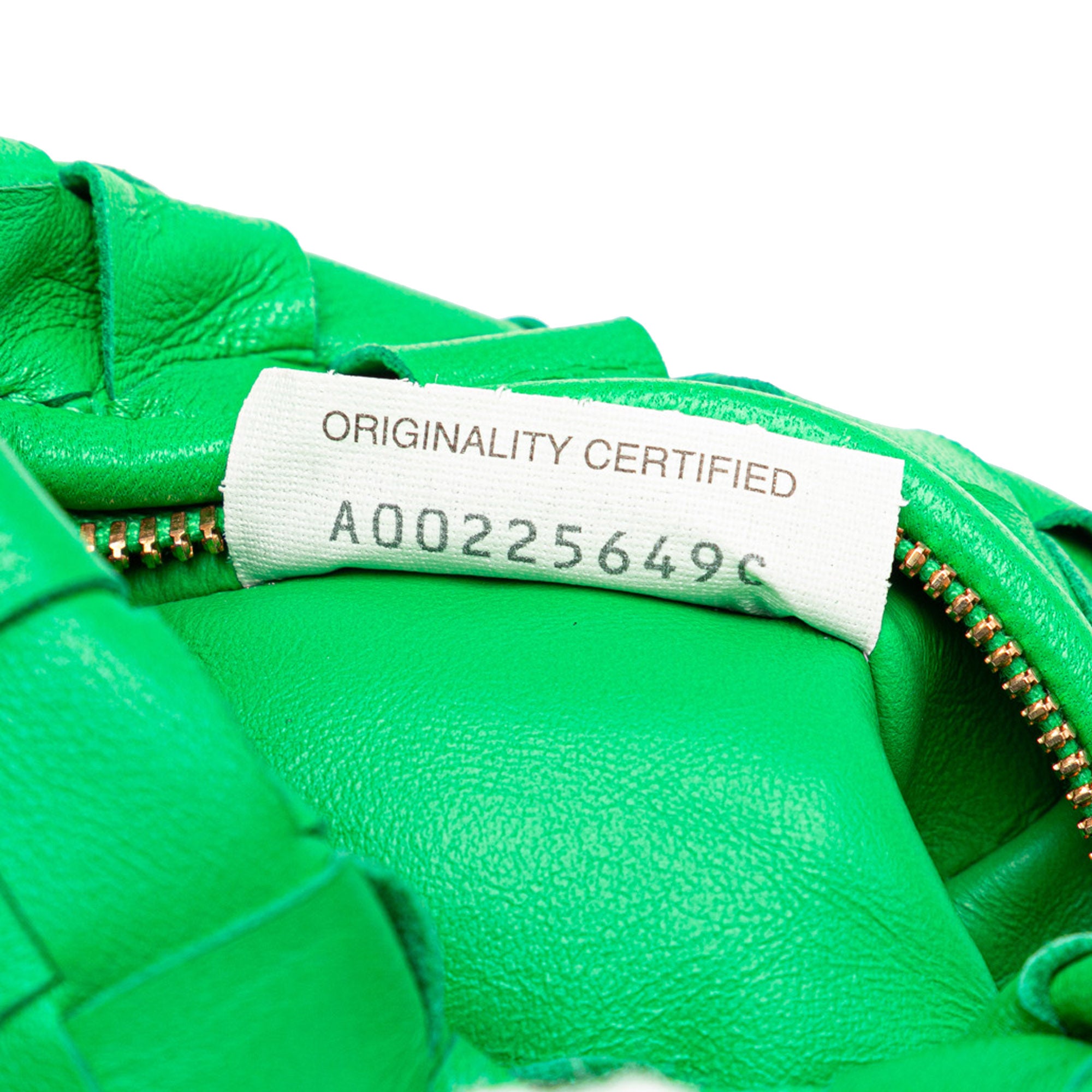 Bottega Veneta | Pre-Owned Candy Nappa Intrecciato Jodie | Green