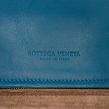 Bottega Veneta | Pre-Owned Nappa Intrecciato Flap Crossbody | Blue
