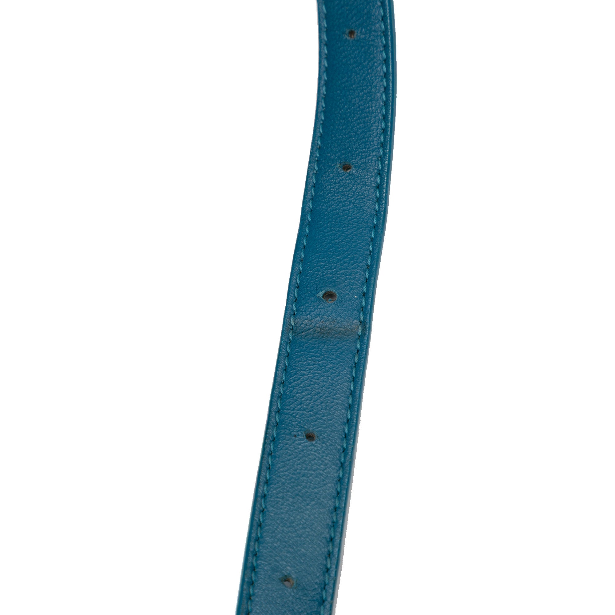 Bottega Veneta | Pre-Owned Nappa Intrecciato Flap Crossbody | Blue