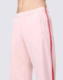 Womens | Sunland Track Pant | Pink Salt With Red