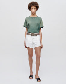Mens | Hanes Loose Tee | Sun Faded Forest Green