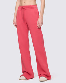 Womens | Flare Sweatpant | Heritage Red
