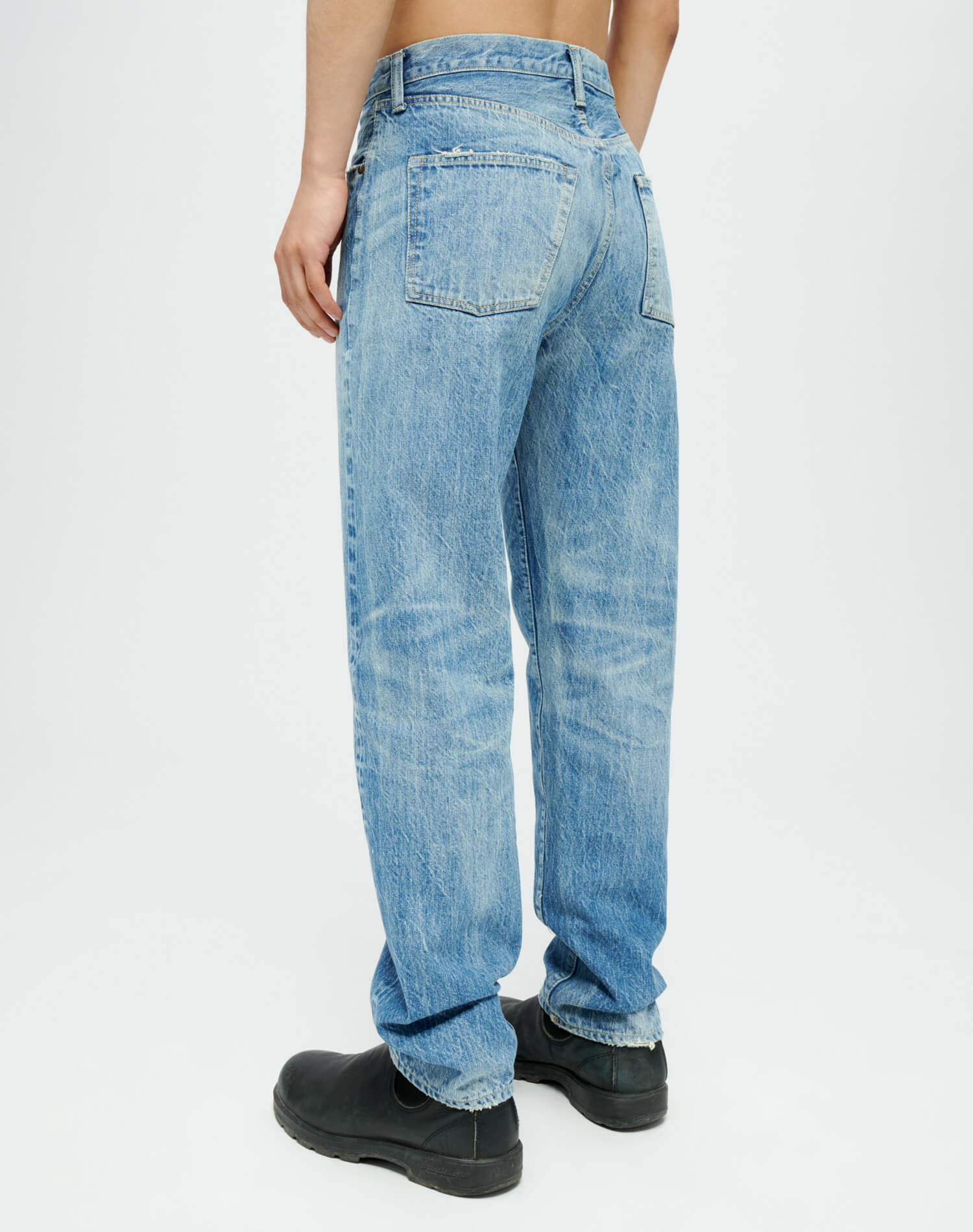 Mens | 1966 Selvedge Slim Jean | Premium Light Worn