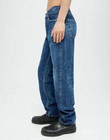Mens | 1966 Selvedge Slim Jean | Premium Dark Worn