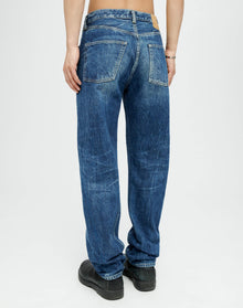 Mens | 1966 Selvedge Slim Jean | Premium Dark Worn