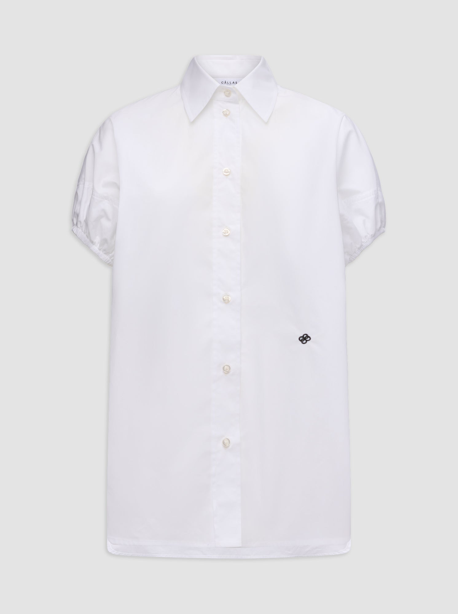 Lecce Capsleeve Shirt | White