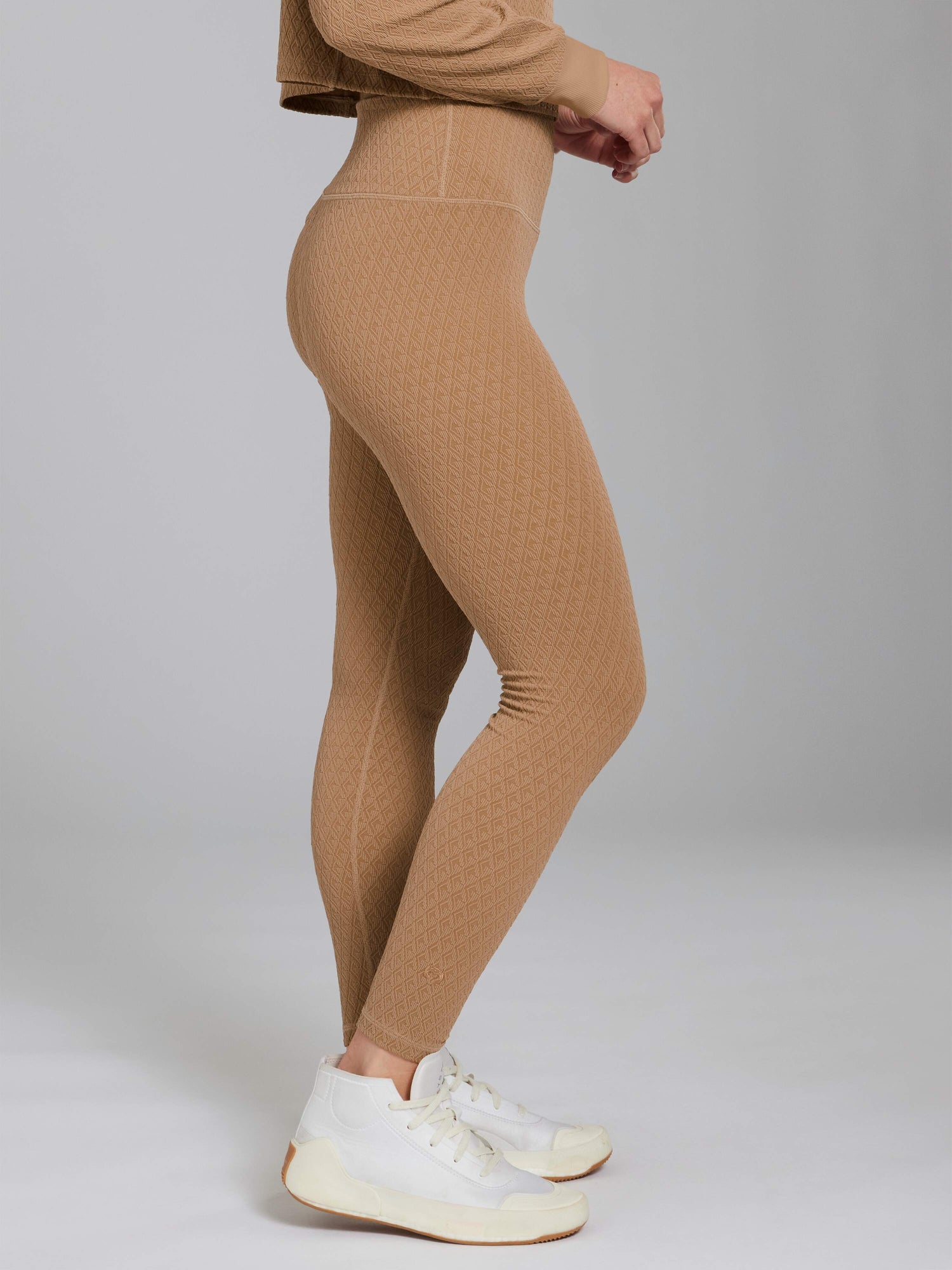 Women | Diamonds All Day Jacquard Luna Legging | Sand Storm