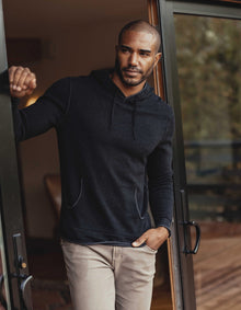 Men | Jimmy Sweater Hoodie | Black